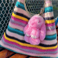 🏆OFFERTA SPECIALE A TEMPO LIMITATO -50% 🐰 Ciondoli morbidi a pompon con coniglietto fatti a mano