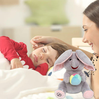 Simpatico peluche elefante nascondin
