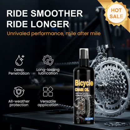 Lubrificante per catene da bicicletta resistente alla ruggine