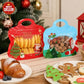 💖ULTIMO GIORNO DI SALDI: SCONTO DEL 50%!!🎁Facili da riempire, facili da chiudere🎄 Sacchetti festivi autosigillanti per dolcetti – con motivi di Babbo Natale e pupazzo di neve 🎅⛄