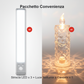 🏆 Offerta Imperdibile -50% 🔥 Illuminazione a 3 Colori con Sensore Intelligente a Magnete Ricaricabile Senza Fori