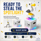 Seagull MINE! Button Keychain-Real Sound & LED Light, Funny Interactive Gift for Friends & Family summerwins