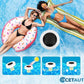🌞Piscina cristallina – senza prodotti chimici, con energia solare! ionizzatore galleggiante per piscine alimentato a energia solare