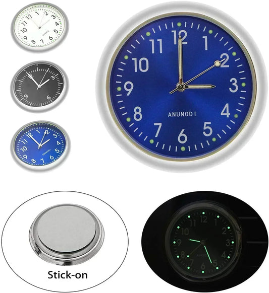 Orologio luminoso adesivo per auto