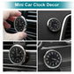 Orologio luminoso adesivo per auto