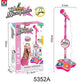 👩‍🎤Giocattolo musicale per bambini con macchina karaoke luminosa