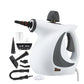 💨 50% DI SCONTO! 🧼 Pulitore a Vapore Portatile 1050W – Pressurizzato, Multi-Superficie & 12 Accessori per una Pulizia Profonda ✨