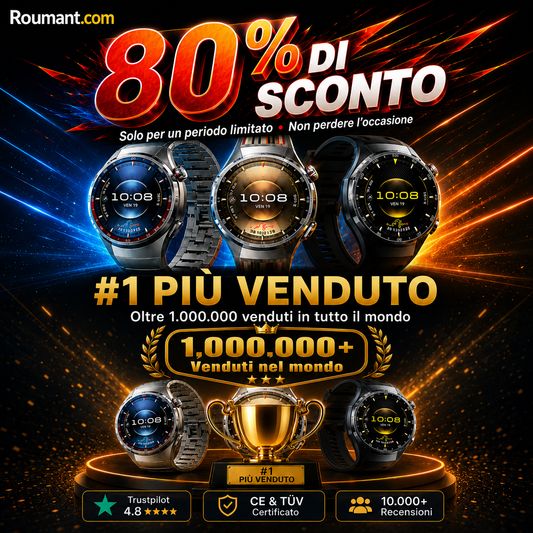 Smartwatch GT6pro con funzione di chiamata Bluetooth – I più venduti