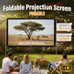 🔥New Arrivals Now on Sale-Portable Projector 4K Anti-Light Folding Screen