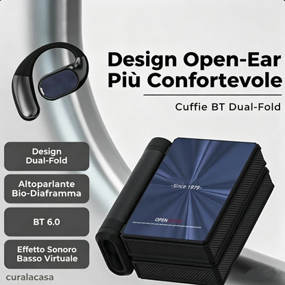 Offerta a tempo limitato: 50% di sconto ✨ Cuffie wireless con cancellazione del rumore con Bluetooth 6.0 🥤, durata della batteria estremamente lunga di 145 ore 🥳, certificazione IPX5 per lo sport 🚲
