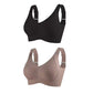 🎁Acquistane 1 e ricevi 3 confezioni💕Reggiseno push-up a costine da donna, regolabile e senza ferrett