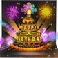 📢📢50%  DI SCONTO !! ⏰Biglietto di auguri di compleanno musicale pop-up 3D con luci e canzone🎵🎂