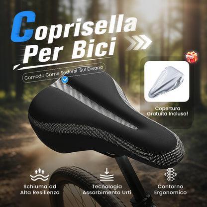 Sella per bicicletta altamente resilient
