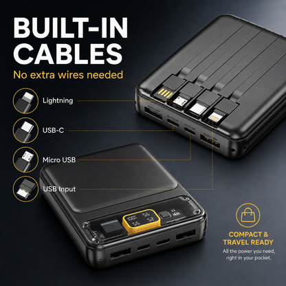 ⏳Offerta speciale a tempo limitato⏰Power bank magnetico con supporto e cavo
