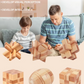 Classico gioco rompicapo in legno Luban Lock
