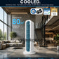 ❄️【Raffredda l'intera stanza in 90 secondi】Ventilatore a torre: un condizionatore che può essere utilizzato sia in posizione verticale che orizzontale