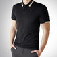 🔥Today 50% off🔥Men's Stretch Ice Silk Short Sleeve Lapel T-shirt