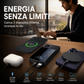 🔋✨Caricabatterie magnetico professionale per viaggiatori e professionisti | 22,5W cablato e 15W wireless | 10.000 mAh | Spedizione rapida💥