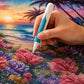 🔥 Acquistane 1 e ricevi 1 in omaggio – 💎 Set composto da penna e vassoio con dispenser automatico di perline per diamond painting