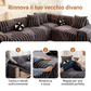 🛋️ Copridivano in Peluche Morbido e Antiscivolo | 9 Colori e 5 Misure, da 180×130 a 180×420 cm 📏 | Protegge da Graffi, Peli e Macchie 🛡️ | Ideale per Bambini e Animali Domestici 🐾 | Lavabile in Lavatrice ✨
