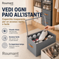 ⏳Sconto del 50% per un periodo limitato💥Organizer per scarpe in tessuto, scatola portaoggetti