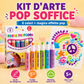 🎁Penne da disegno fai da te con popcorn a bolle