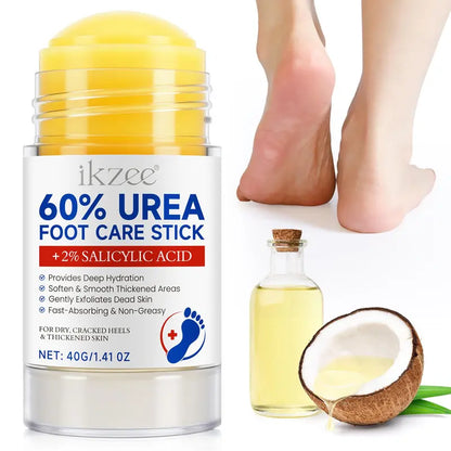 🦶 Stick per la cura dei piedi all’urea | Trattamento per talloni dall’aspetto levigato