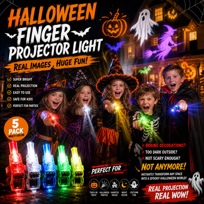 🔥 SUPER OFFERTA: 50% DI SCONTO! 🔥 Luci a Dito LED Mini Colorate – Luci Festive per le Dita con Fascia Elastica ✨🎄