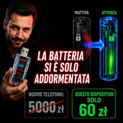 🏆 Offerta speciale dell'ultimo giorno! 🔥Compra 1 e ricevi 1 in omaggio🎁Dongle USB per la riparazione della batteria dello smartphone