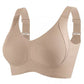 🎁Acquistane 1 e ricevi 3 confezioni💕Reggiseno push-up a costine da donna, regolabile e senza ferrett