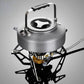 📢📢SCONTO DEL 50%!! ⏰Fornello da campeggio a gas – 5800 W, accensione piezoelettrica, resistente al vento 🔥