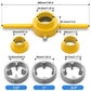 🔥Hot Sale🔥6PCS Plastic Pipe Thread Die Kit