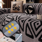 🛋️ Copridivano in Peluche Morbido e Antiscivolo | 9 Colori e 5 Misure, da 180×130 a 180×420 cm 📏 | Protegge da Graffi, Peli e Macchie 🛡️ | Ideale per Bambini e Animali Domestici 🐾 | Lavabile in Lavatrice ✨