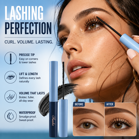 Mascara allungante e incurvante a prova d'acqua
