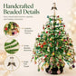 🎄✨ Kit fai da te per l'albero di Natale con perline – 🎅 Crea la tua decorazione natalizia scintillante