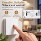 Set di interruttori wireless per luci senza cablaggio, con interruttore da parete autoadesivo e ricevitore
