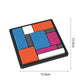 Gioco creativo di puzzle a blocchi geometric