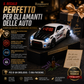 Svegliati al rombo di un motore V8 🏎️ Sveglia a forma di auto sportiva con funzione umidificatrice