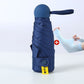Ombrello a capsula portatile a doppia funzione