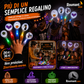 🥳SVENDITA 2026🥳💞SCONTO DEL 50%!🎉💡 Mini luci LED colorate da dito – Luminosità multicolore, accensione e spegnimento con un solo tocco. Elastico morbido che si adatta comodamente al dito – perfette per feste, concerti e giochi per bambini! 🎶✨