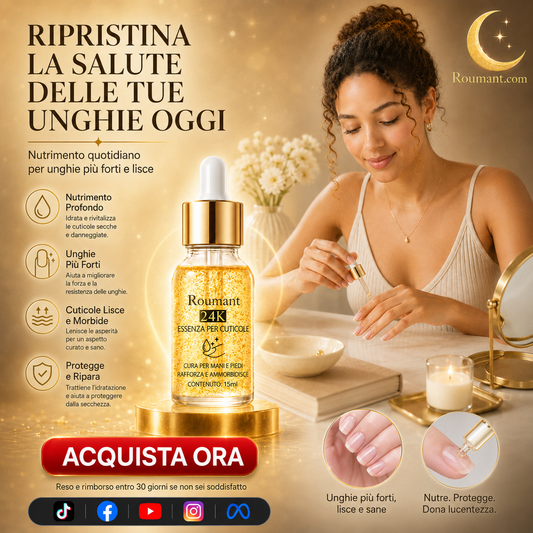 Olio essenziale per cuticole con contagocce