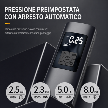 🎁Saldi: 50% di sconto⏳🚗Gonfiatore portatile multifunzionale per auto