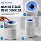 🥳OFFERTA SPECIALE 2026🔇 50% DI SCONTO! Purificatore d'aria silenzioso – Filtrazione multistrato, modalità notte ultra silenziosa. Niente più starnuti durante la notte! 🛌✨