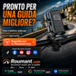 Supporto antiurto per telefono da moto