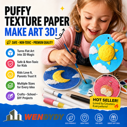🎄✨Set di carta artistica 3D | Disegna – aggiungi acqua – gonfia – divertimento creativo per grandi e piccoli🎁