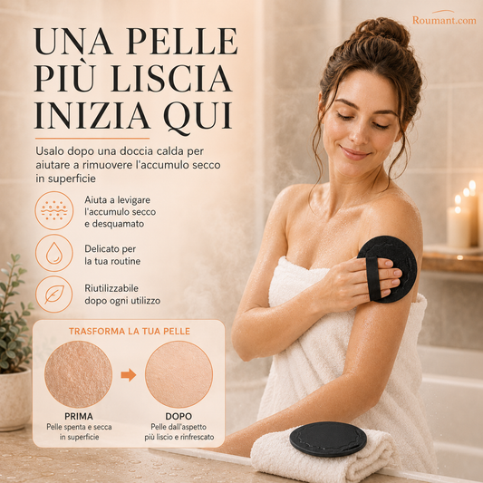 🚿 Spugne esfolianti per il bagno🧖‍♀️