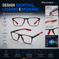 👓🔥 SOLO OGGI|Occhiali Vista Uomo Leggeri Antiblue -50%