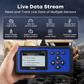 Scanner diagnostico OBD2 multifunzionale per motori di veicoli