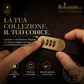 🎁Album da collezione per banconote con tasche trasparenti, pelle PU di alta qualità, chiusura con codice, materiale resistente, protezione sicura