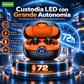 Auricolari wireless con traduzione in tempo reale tramite IA, riduzione del rumore, audio Hi-Fi, chiamate con triplo microfono, comandi touch, impermeabilità IPX5 e custodia di ricarica con LED